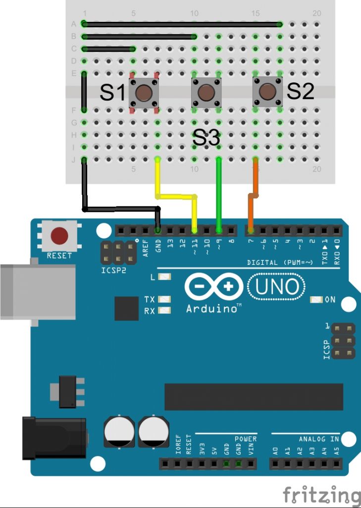 Przerwania PCINT w Arduino- przykład klawiatura - Arduinowo.pl